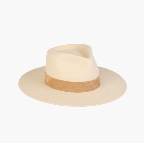 Lack Of Color Accessories - Lack of Color Ivory Mirage fedora hat